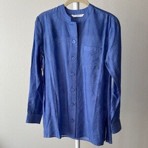 Isaac Mizrahi Blue Women's Blouse